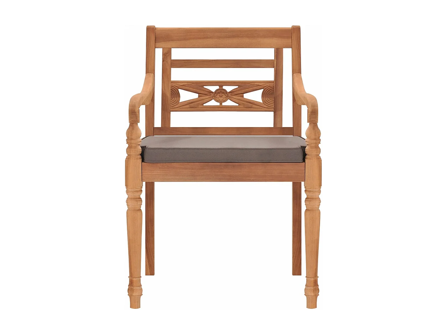 Ensemble à manger de jardin avec coussins gris foncé 7 pcs