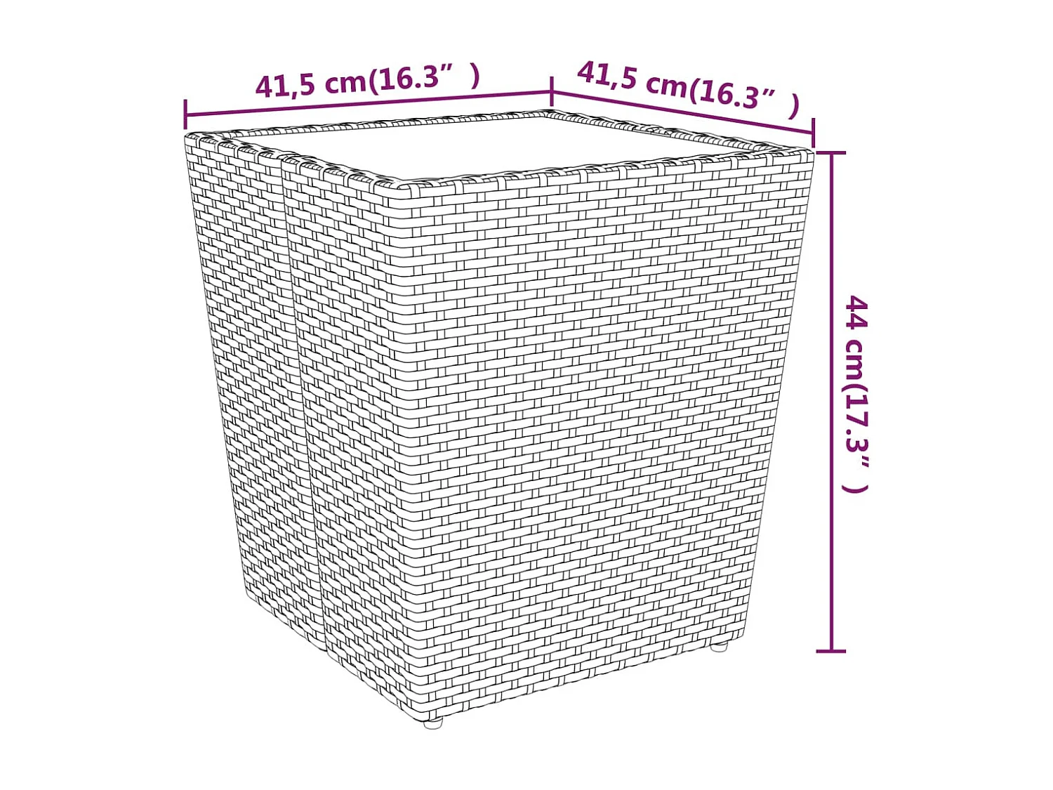 5-delige Bistroset poly rattan en gehard glas beige