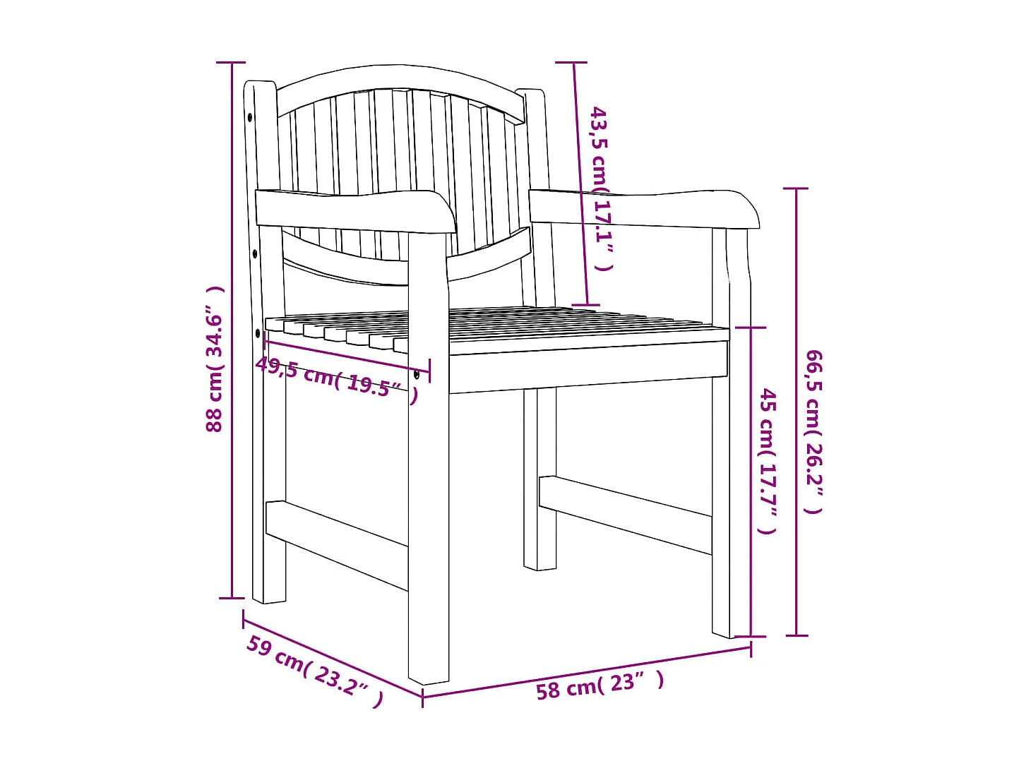 Conjunto de jantar para jardim 7 pcs madeira de teca maciça