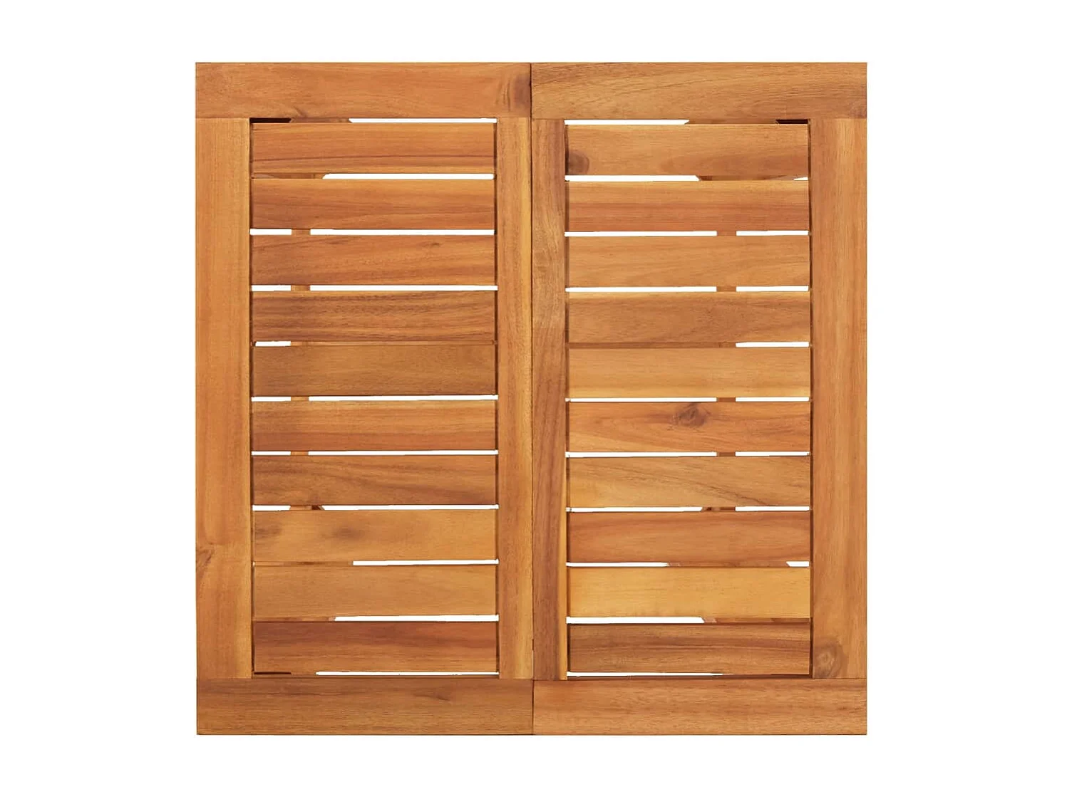 Ensemble de bar de jardin 5 pcs noir bois massif acacia rotin