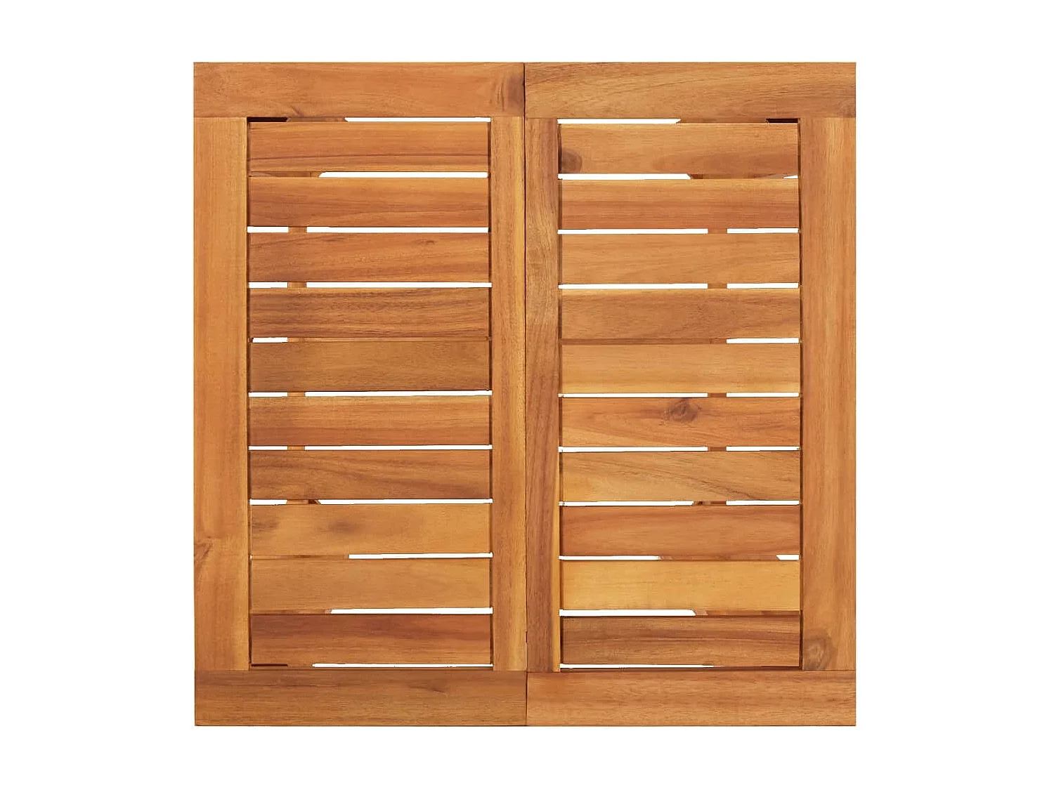 Ensemble de bar de jardin 5 pcs noir bois massif acacia rotin