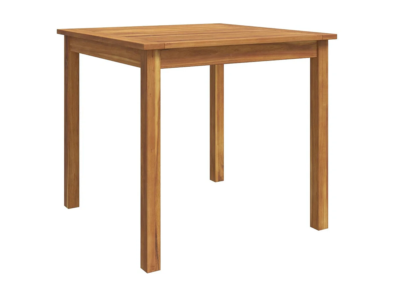 Set da Pranzo per Giardino 3 pz in Legno Massello di Acacia