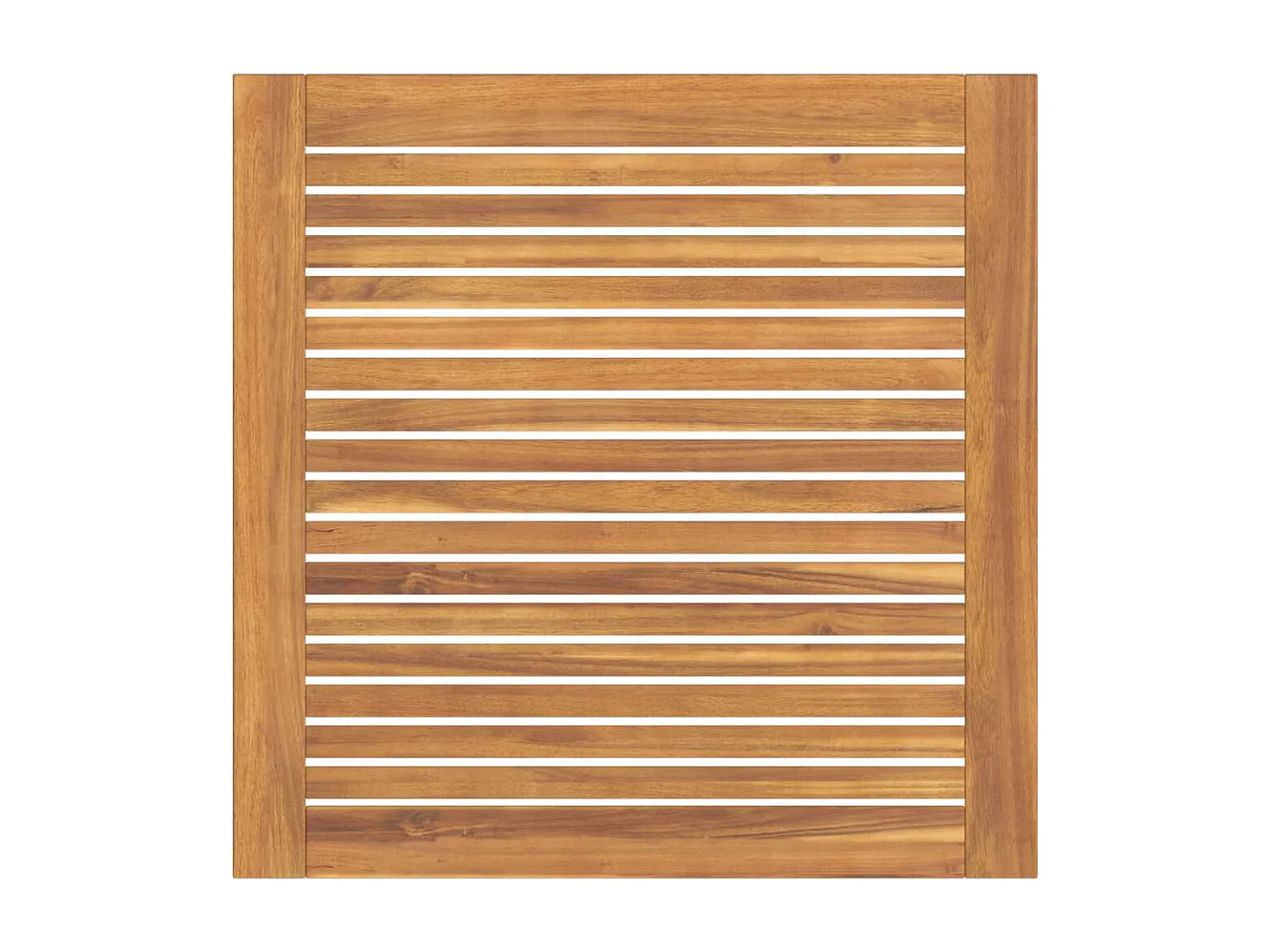 Set da Pranzo per Giardino 3 pz in Legno Massello di Acacia