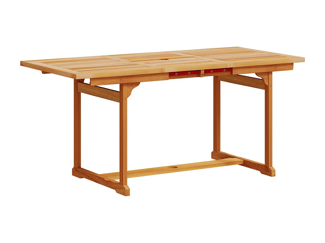 Juego comedor de jardín 5 pzas madera maciza acacia y textileno