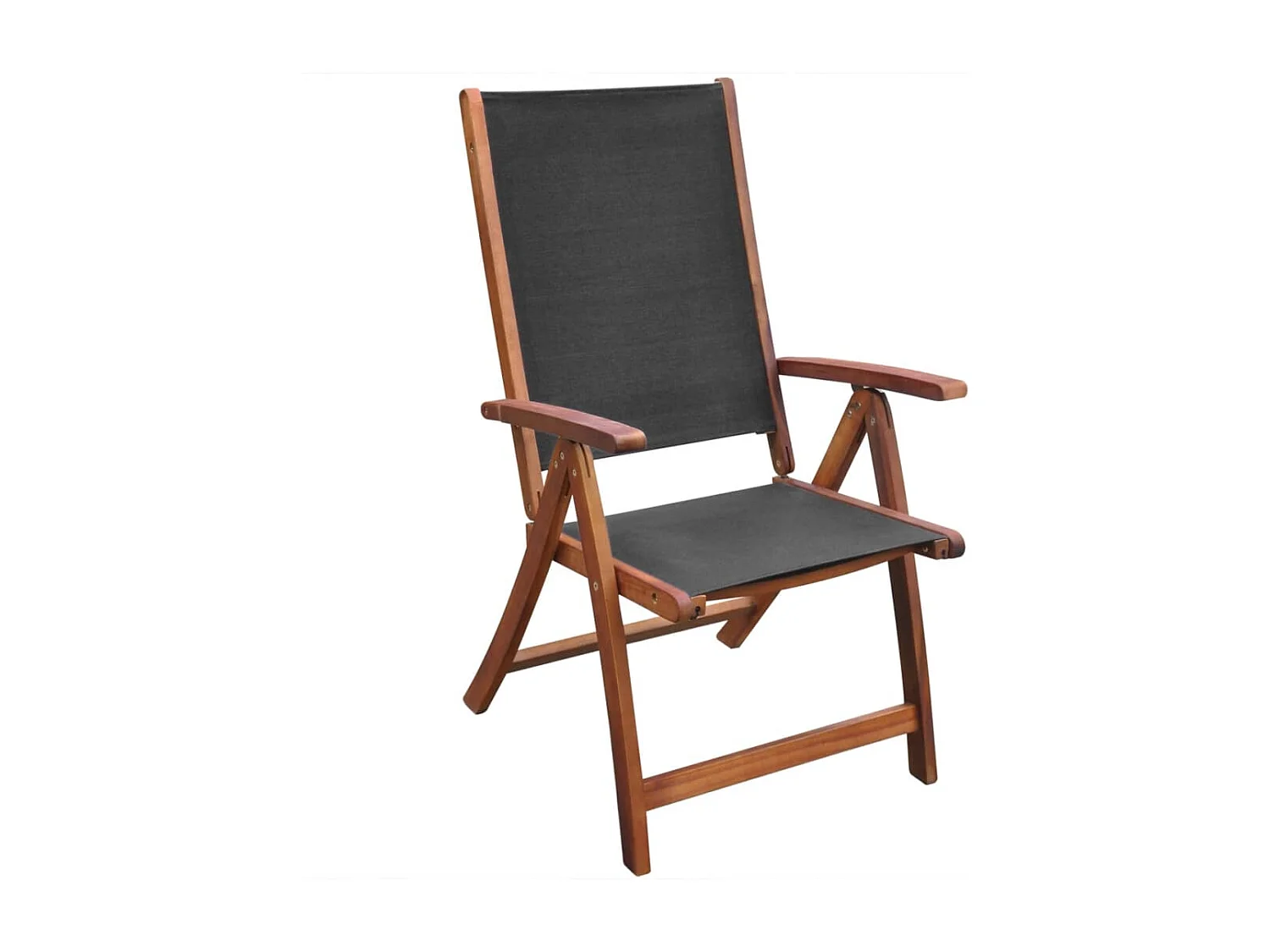 Set comedor de jardín 9 pzas y cojines madera maciza de acacia