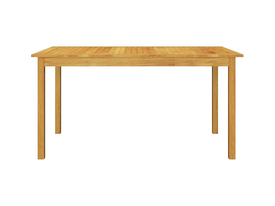 Ensemble à manger de jardin 7 pcs Marron