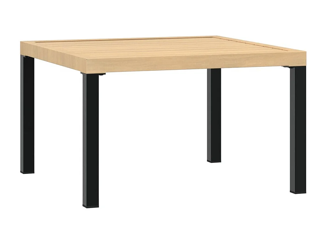 5-tlg. Garten-Sofagarnitur mit Kissen Schwarz Aluminium