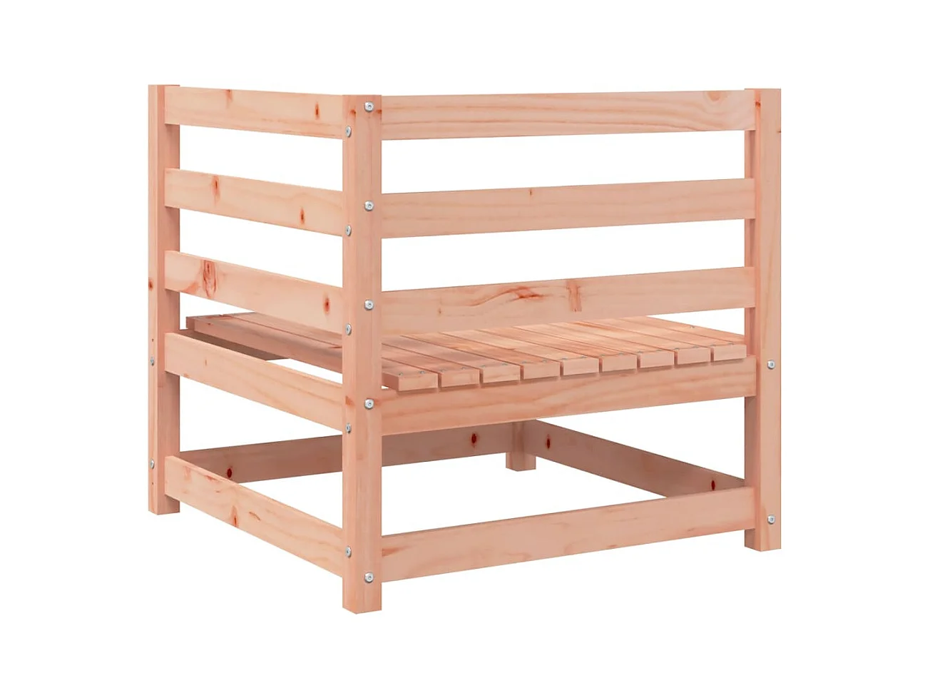 Salon de jardin 8 pcs bois massif sapin de douglas