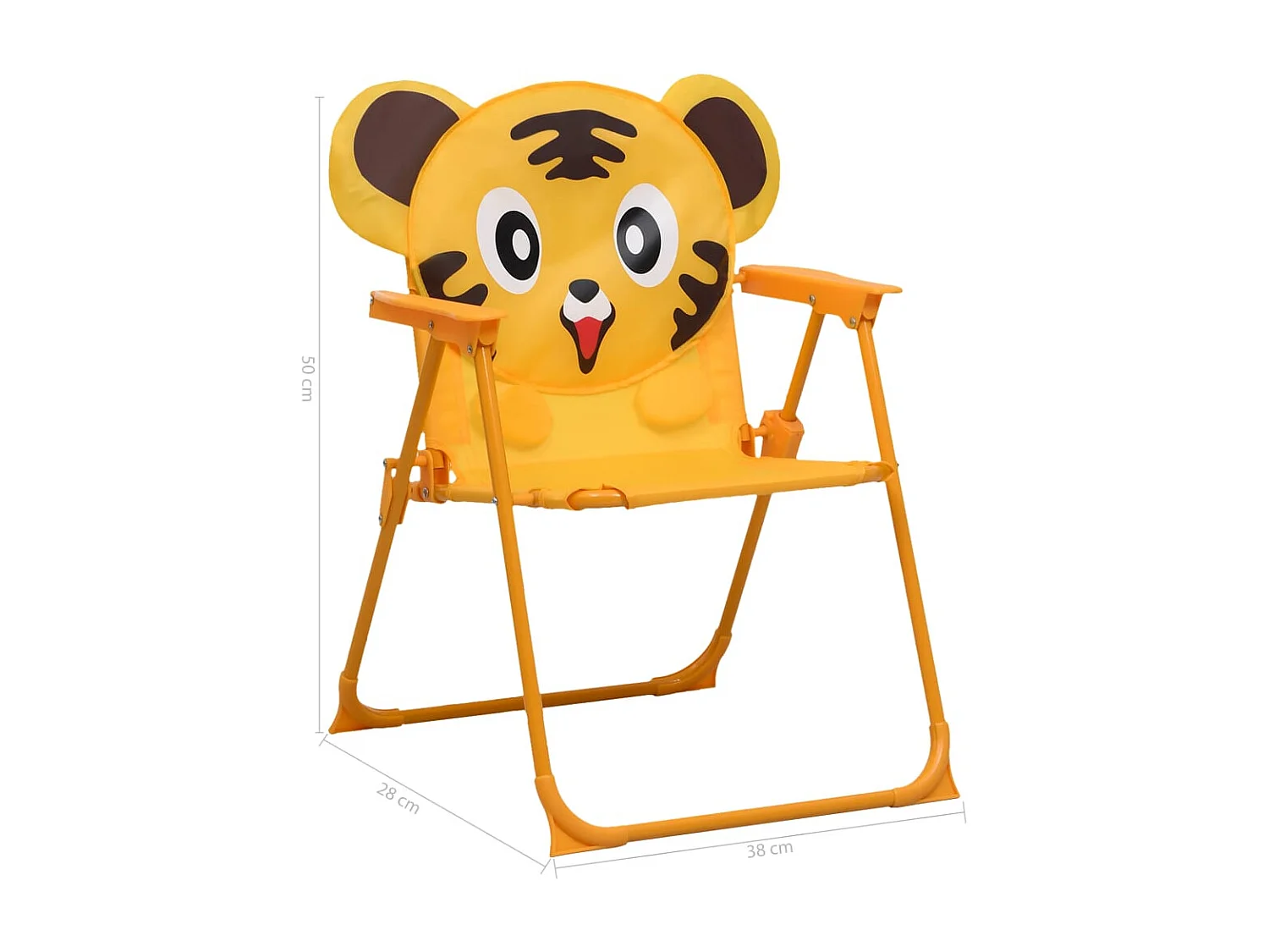 Set da Bistrot da Giardino per Bambini con Ombrellone Giallo