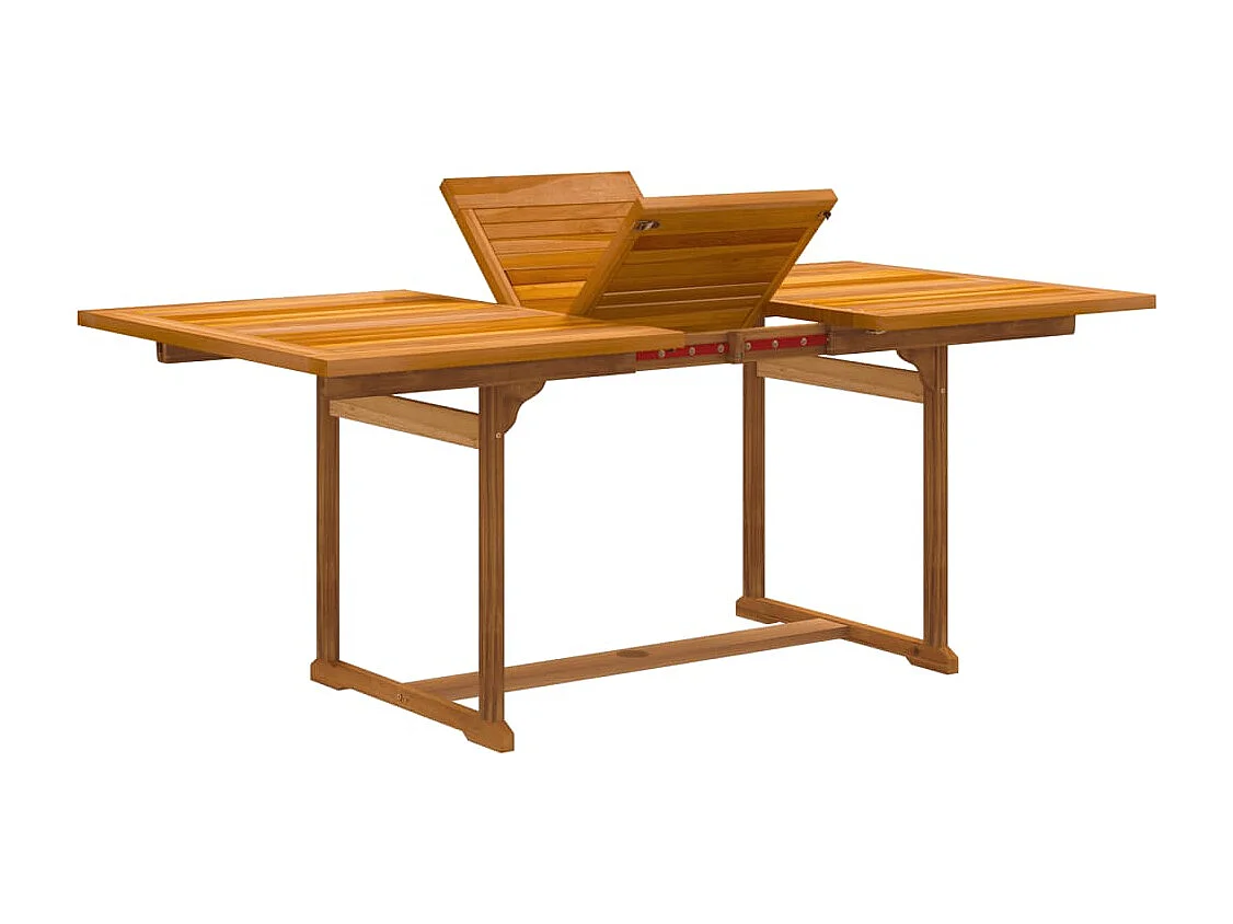 Ensemble à manger de jardin 5pcs bois d'acacia solide textilène