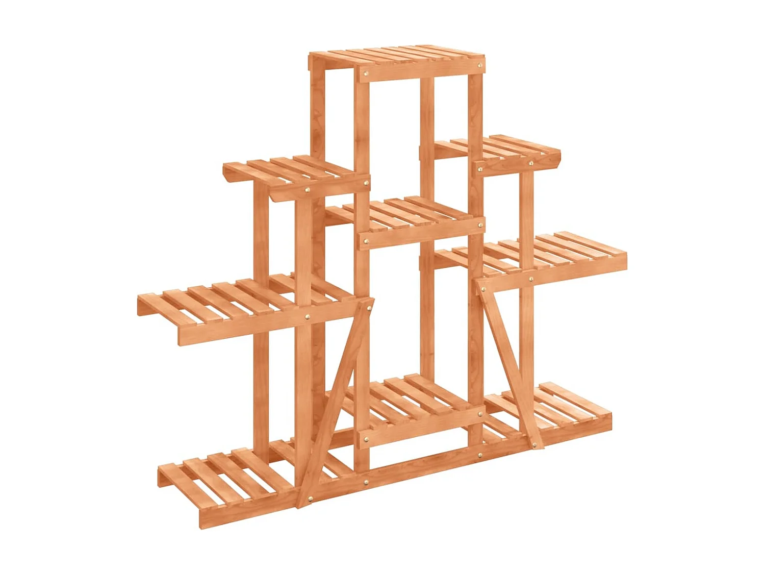 Support à fleurs 110x25x96 cm bois massif de sapin