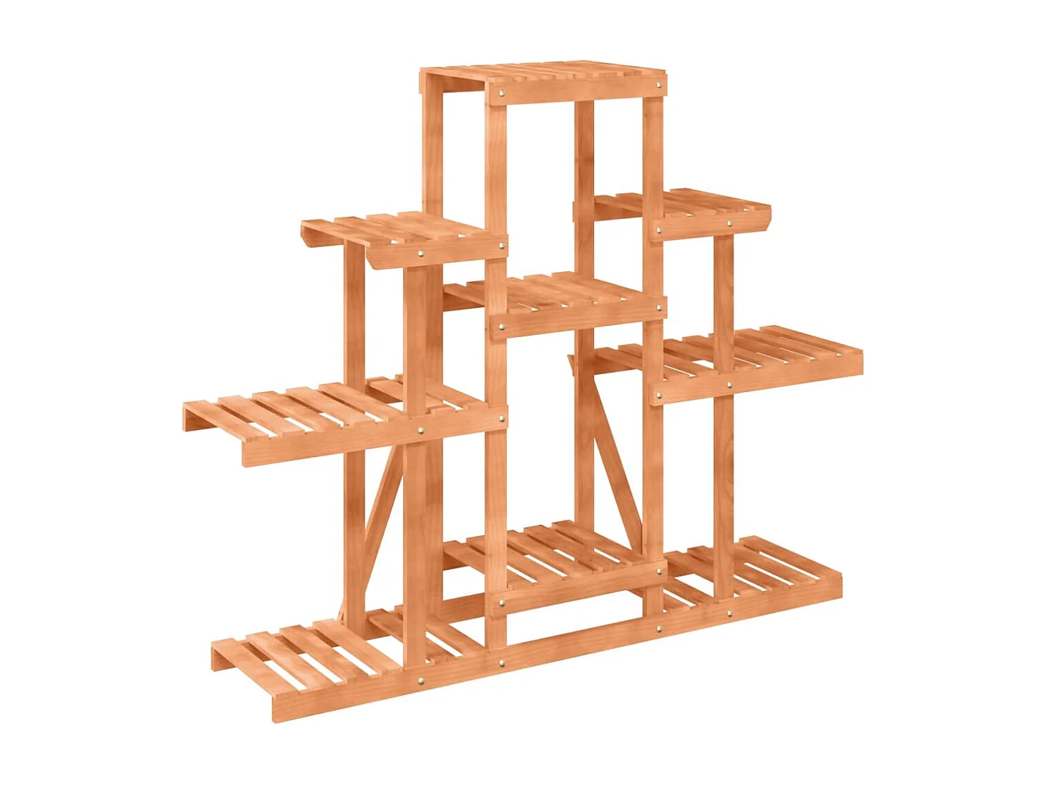 Support à fleurs 110x25x96 cm bois massif de sapin