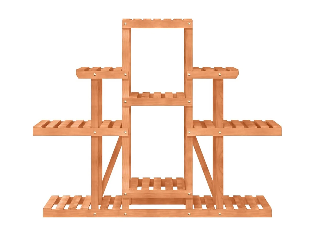 Support à fleurs 110x25x96 cm bois massif de sapin