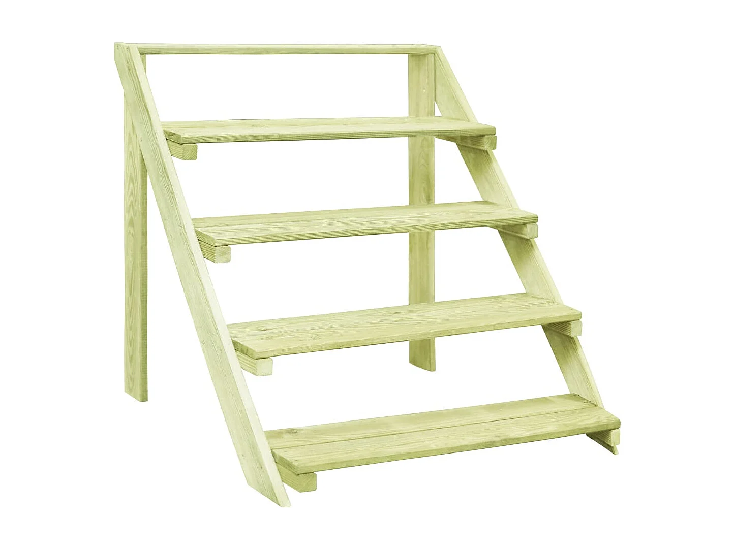 Suporte para plantador 80x80x80 cm Madeira de pinho impregnada