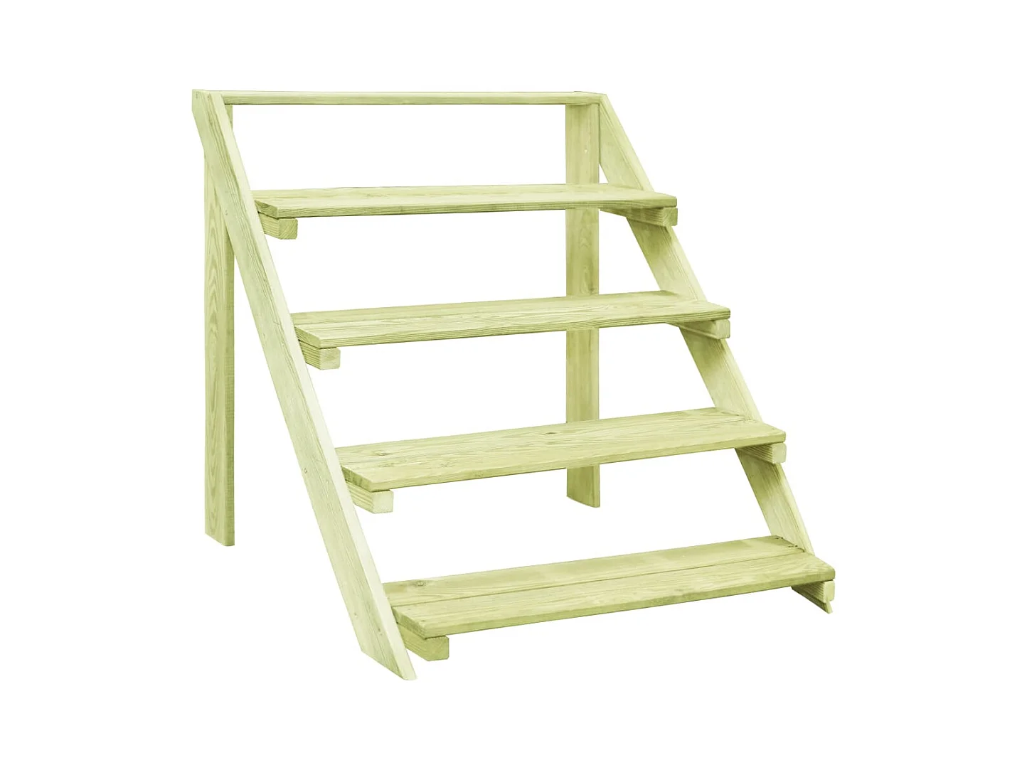Support de jardinière 80x80x80 cm Bois de pin imprégné