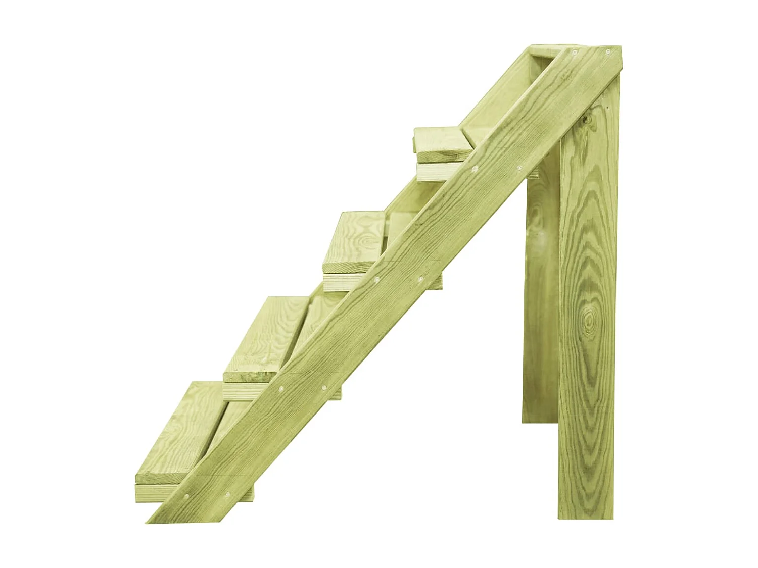 Support de jardinière 80x80x80 cm Bois de pin imprégné