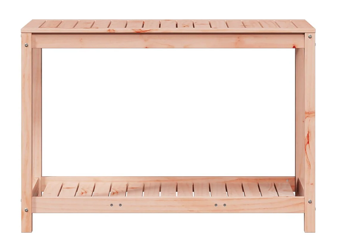 Tavolino e mensola 108x50x75 cm in legno massello di abete Douglas