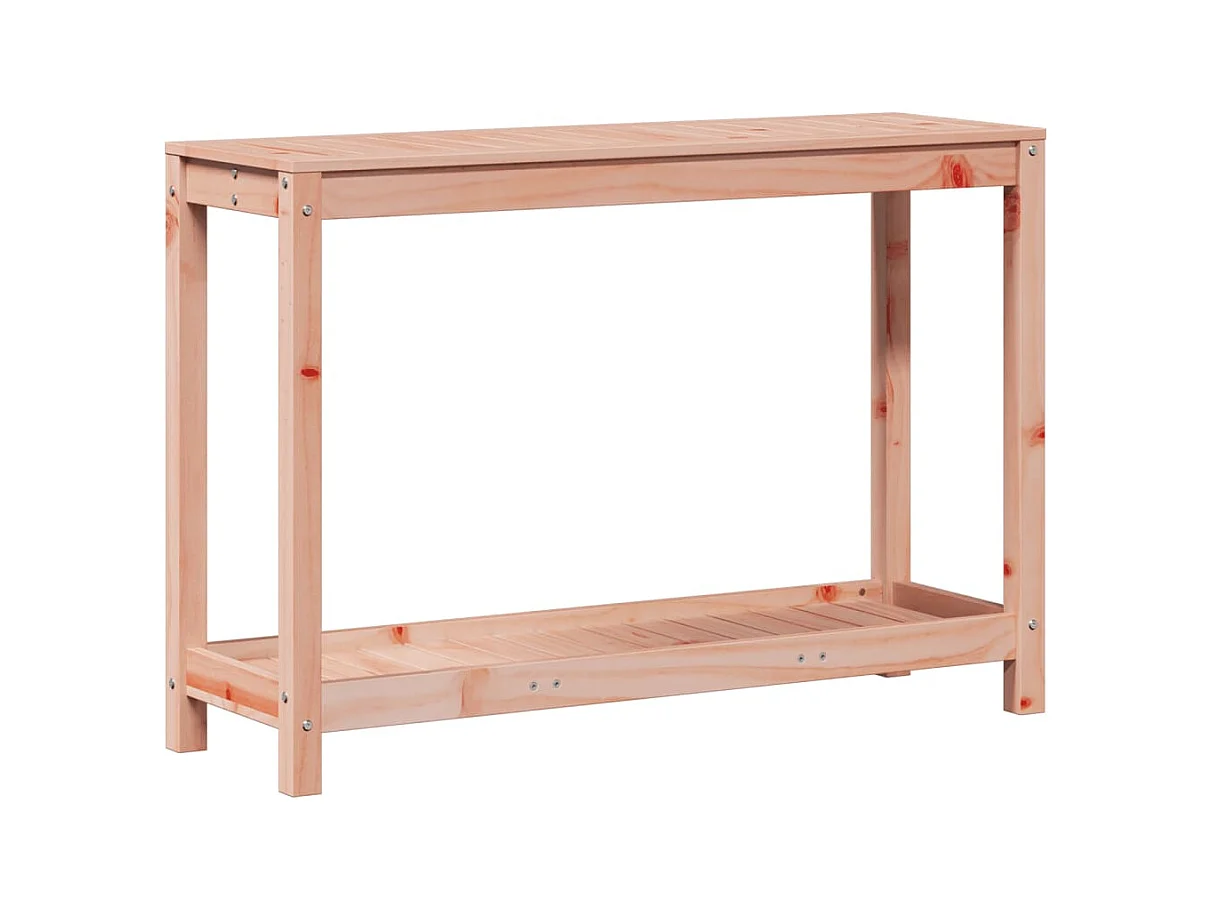 Table de rempotage et étagère 108x35x75 cm bois massif douglas