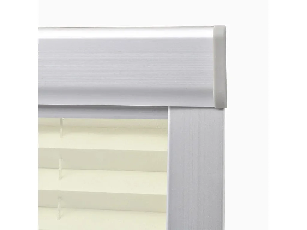 Plisségordijn Crème P08/408