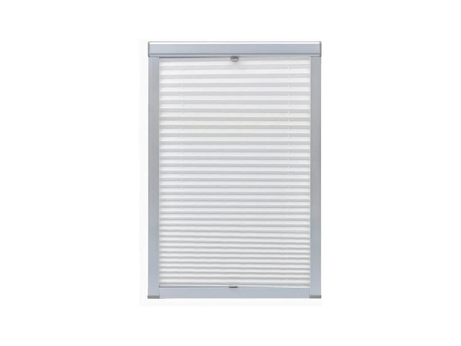 Plisségordijn Wit C02