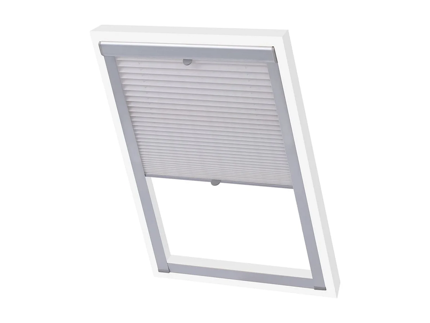 Store plissé Blanc C02