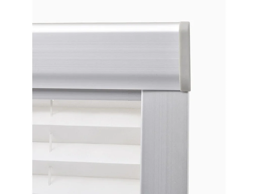 Store plissé Blanc C02