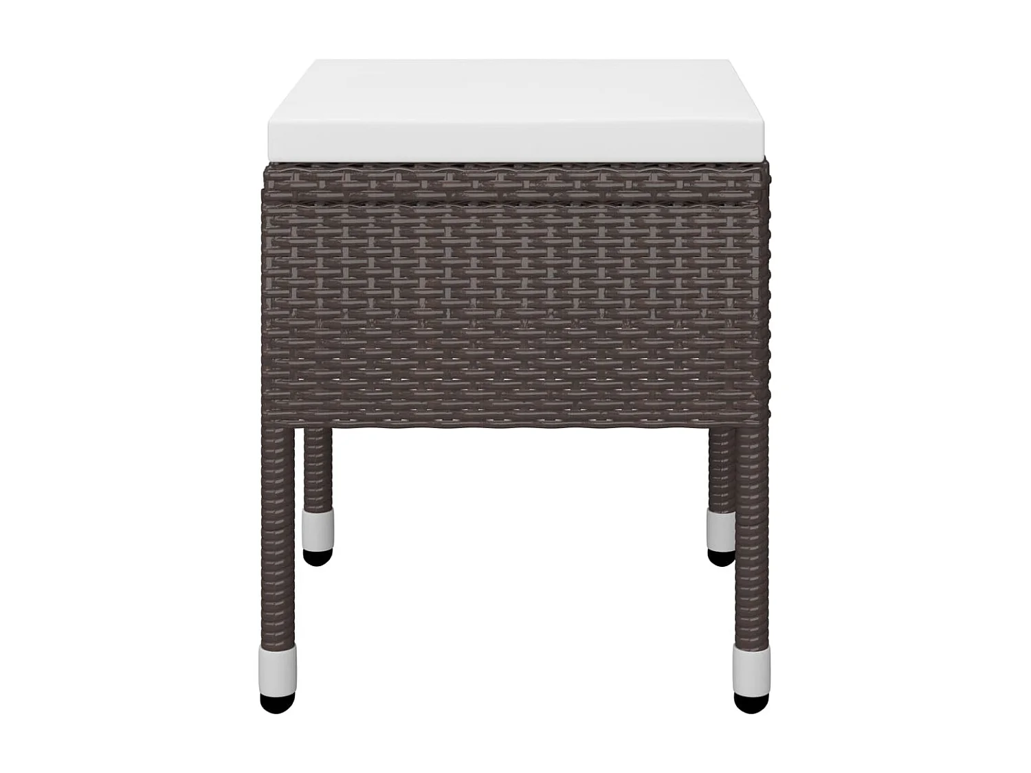 Set Mobili da Pranzo per Giardino 7 pz Marrone