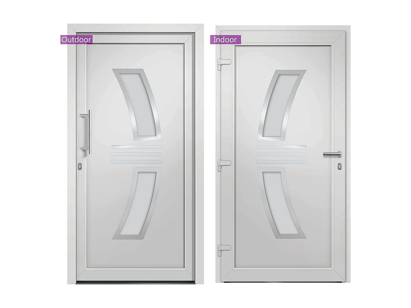 Porta d'ingresso Bianca 88x200 cm