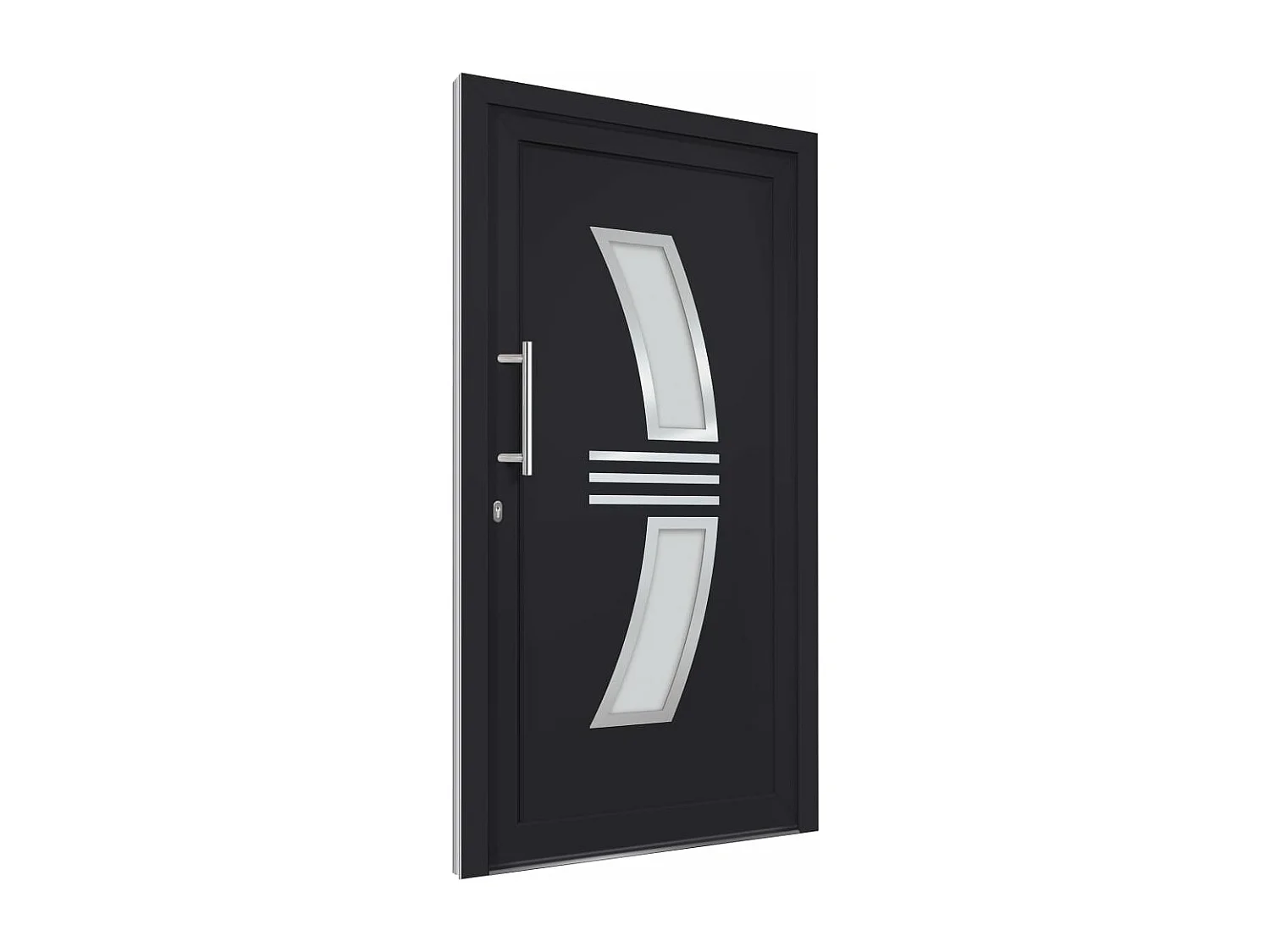 Porta d'ingresso Antracite 98x200 cm