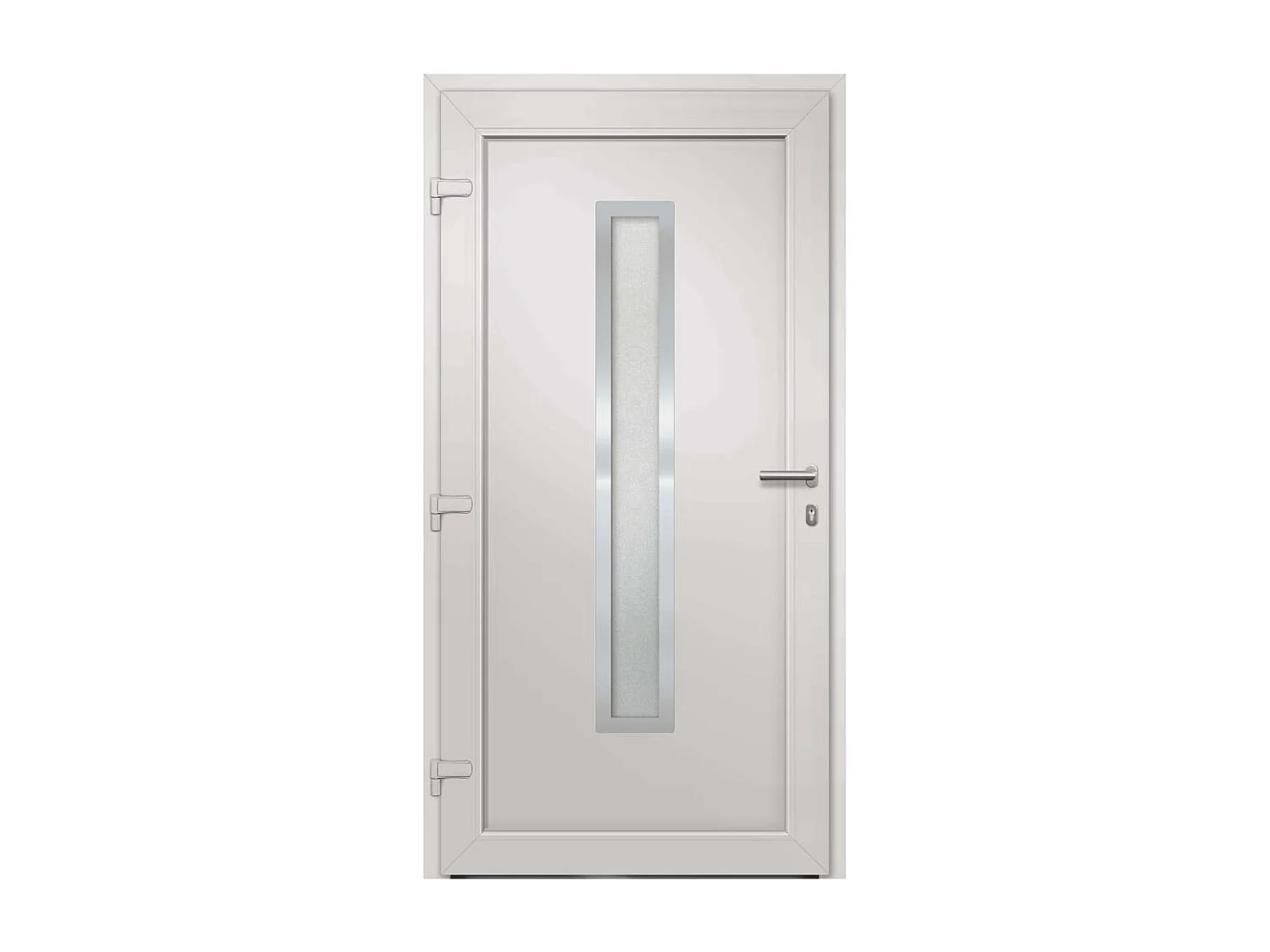 Porte d'entrée Anthracite 108x208 cm