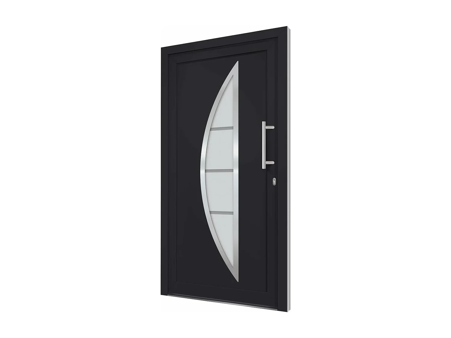 Porta d'ingresso Antracite 88x200 cm