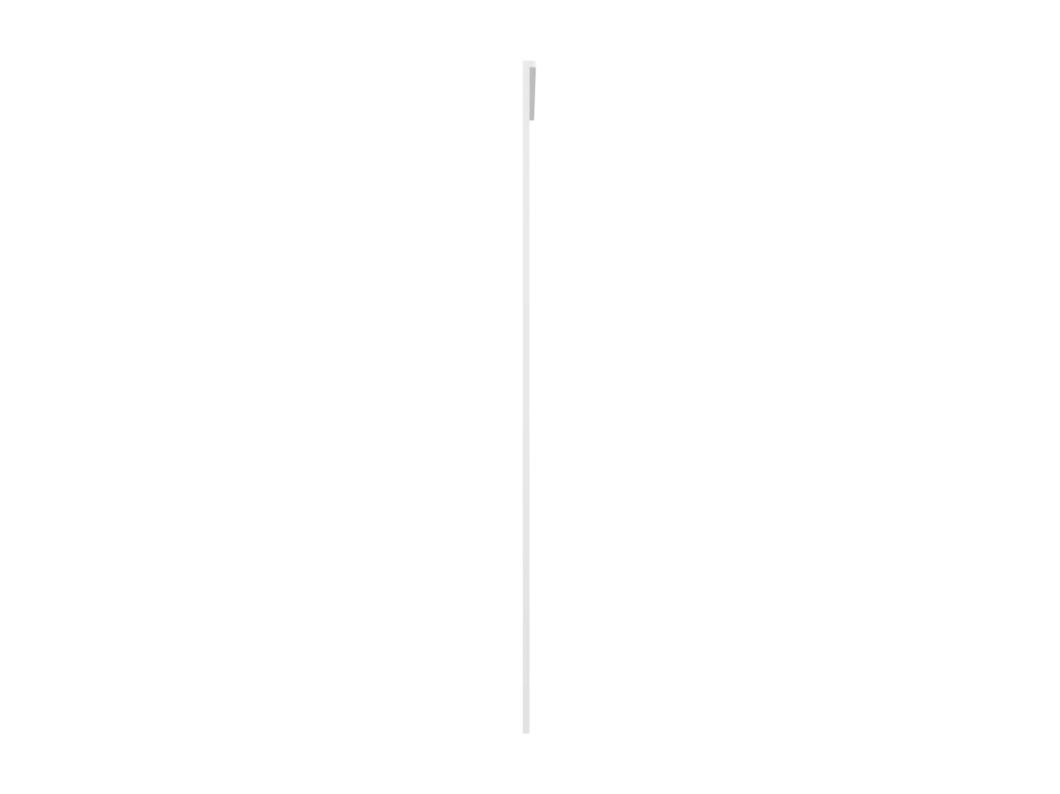 Puerta corredera cristal ESG esmerilado aluminio 102,5x205 cm Blanco