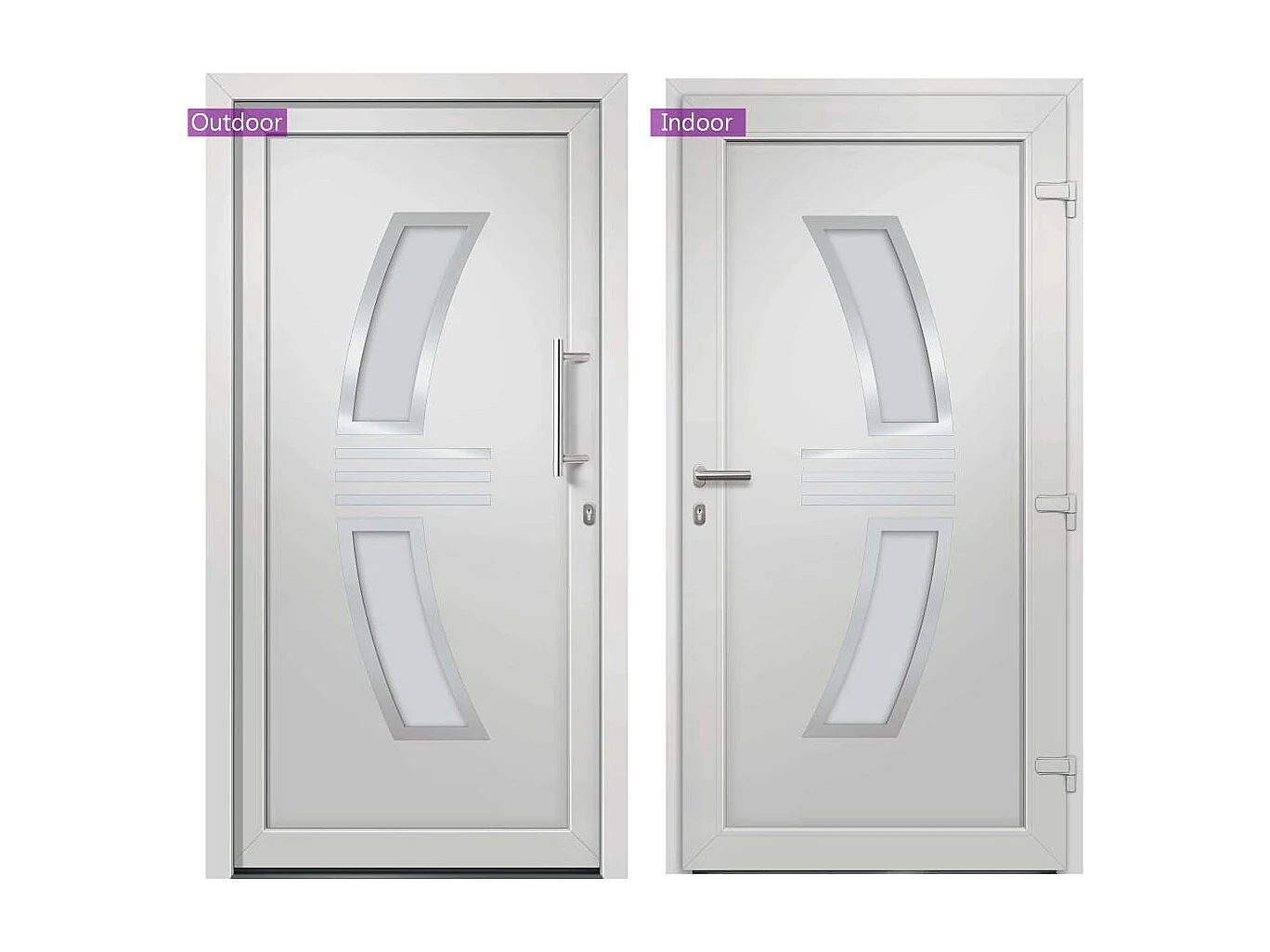 Porta d'ingresso Bianca 98x200 cm