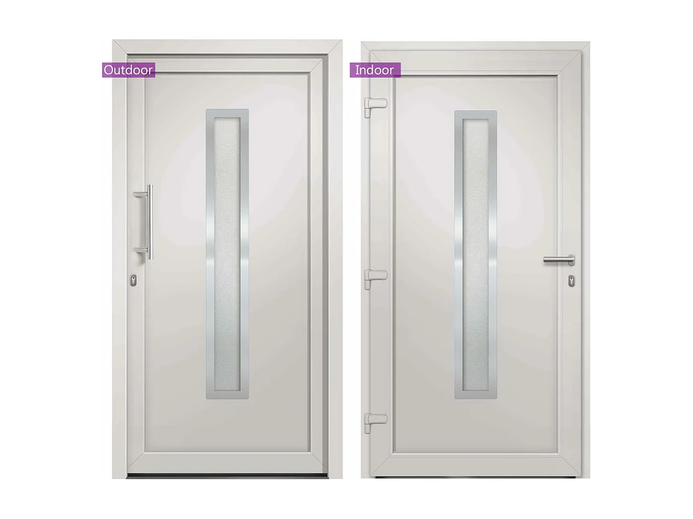 Porta d'ingresso Bianca 98x200 cm