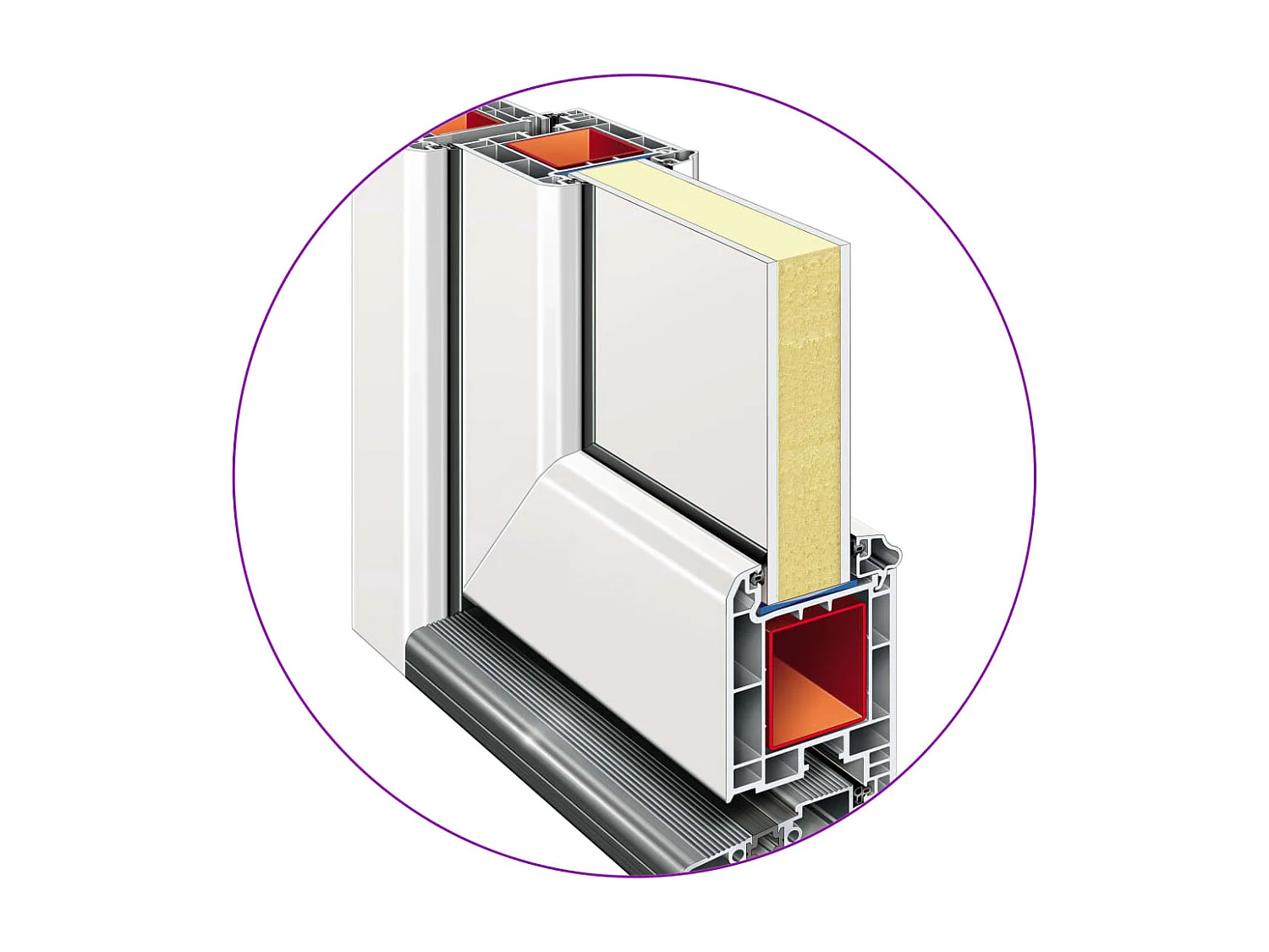 Porte d'entrée Blanc 88x208 cm