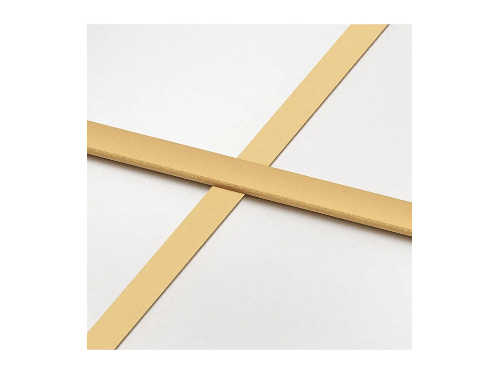 Goldene Schiebetür 102,5 x 205 cm, satiniertes ESG-Glasaluminium
