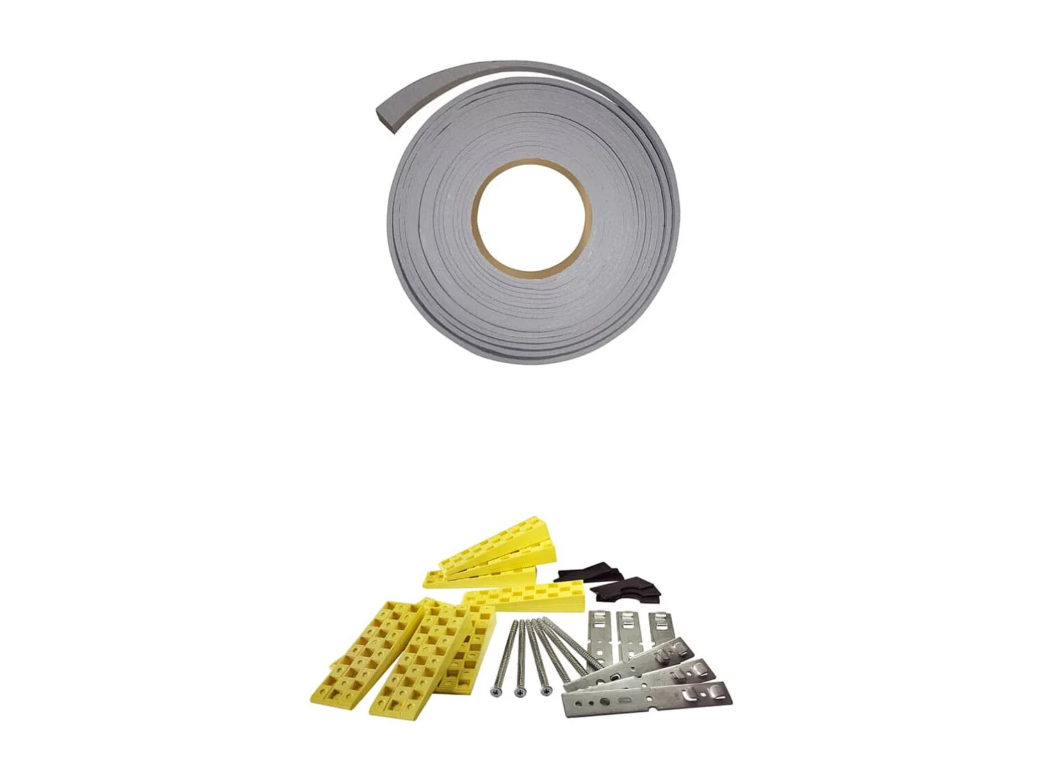 Porte d'entrée Blanc 100x200 cm Aluminium et PVC