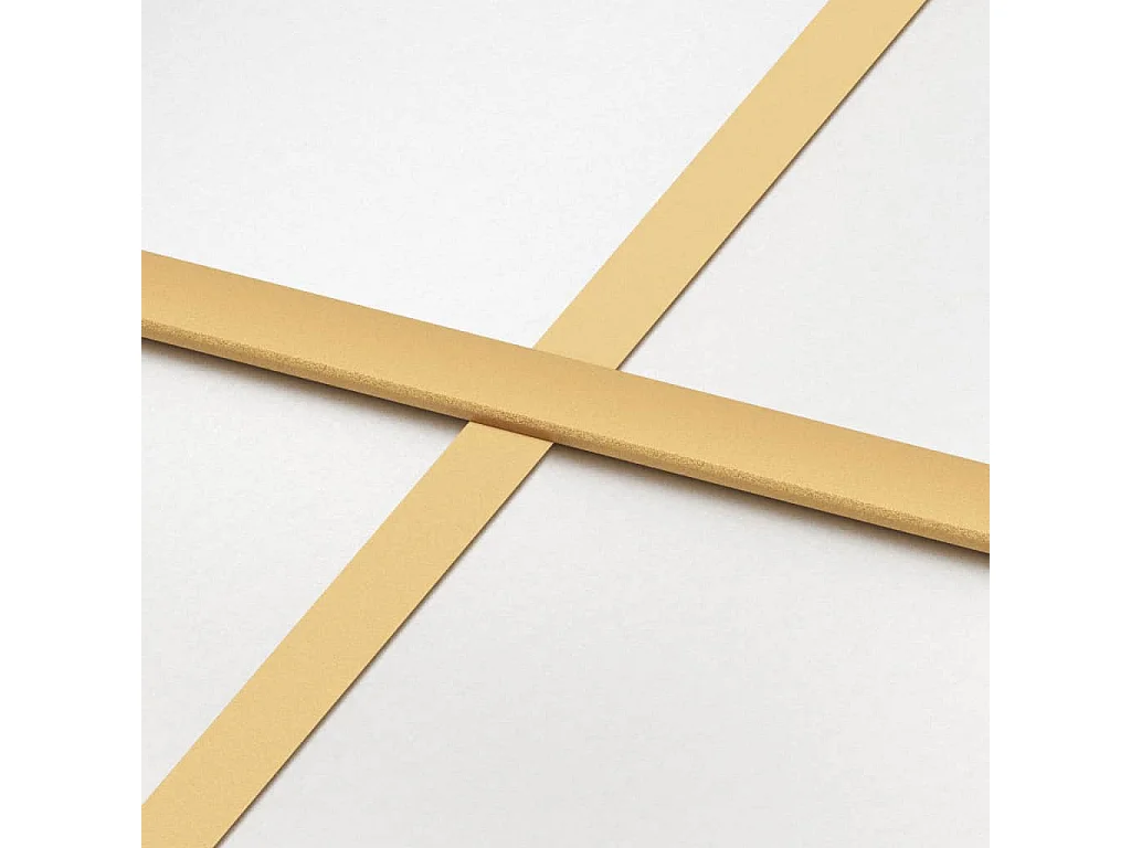 Porte coulissante doré 102,5x205 cm verre ESG dépoli aluminium