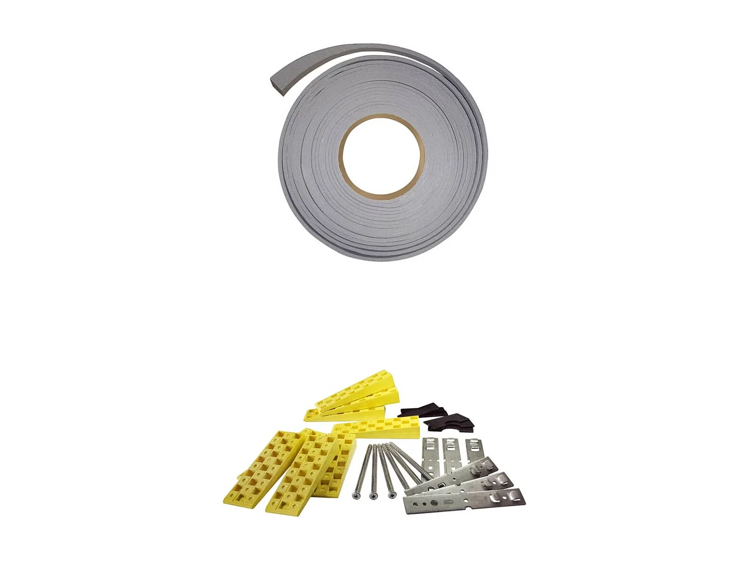 Porte d'entrée Blanc 108x200 cm PVC