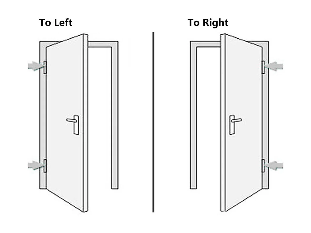 Porta d'ingresso Alluminio e PVC Antracite 100x210 cm