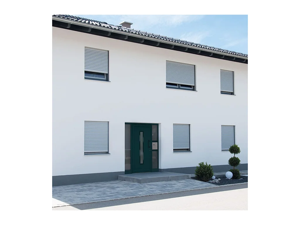Antraciet toegangsdeur 108x200 cm PVC