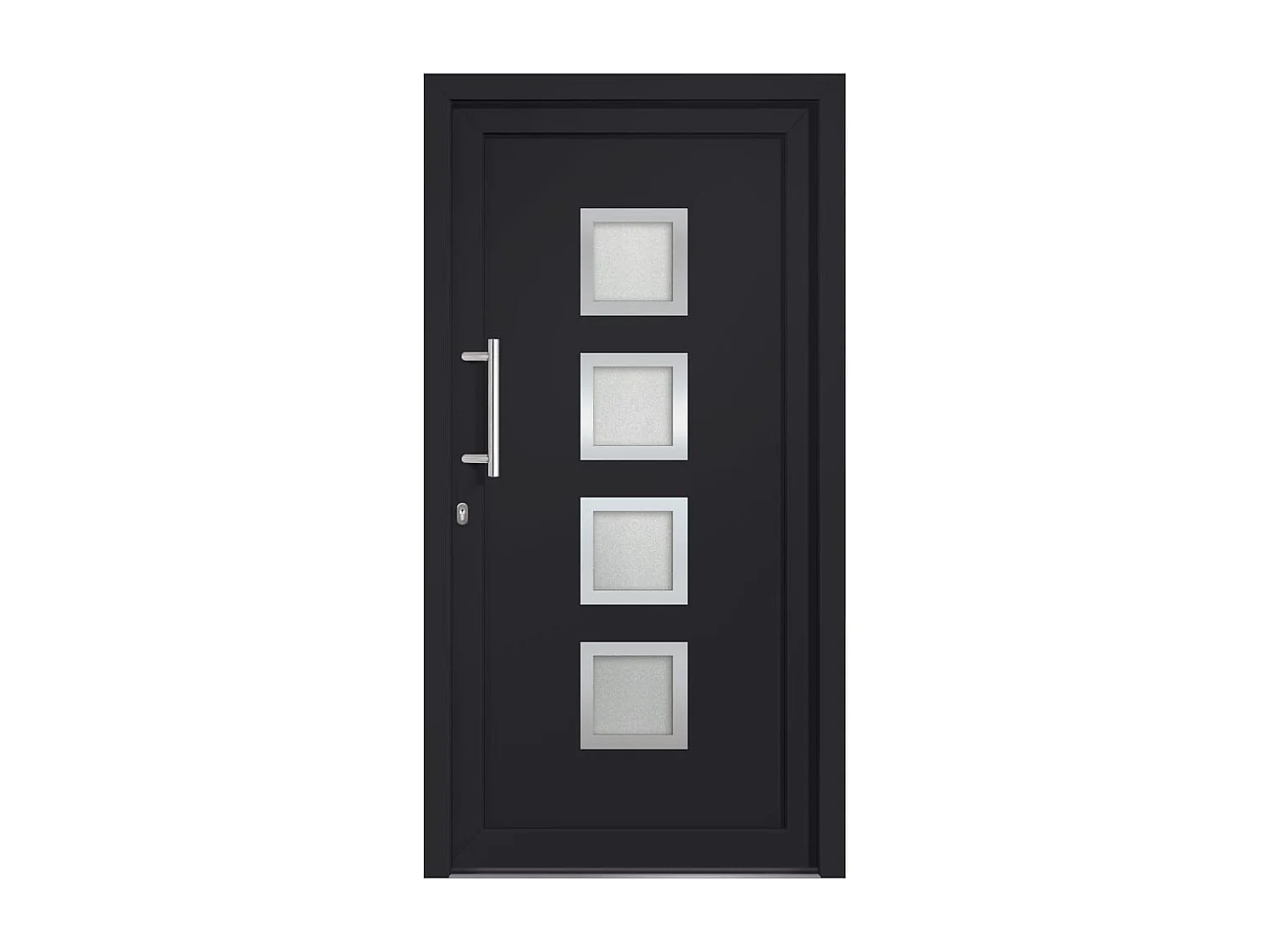 Porta d'ingresso Antracite 98x200 cm