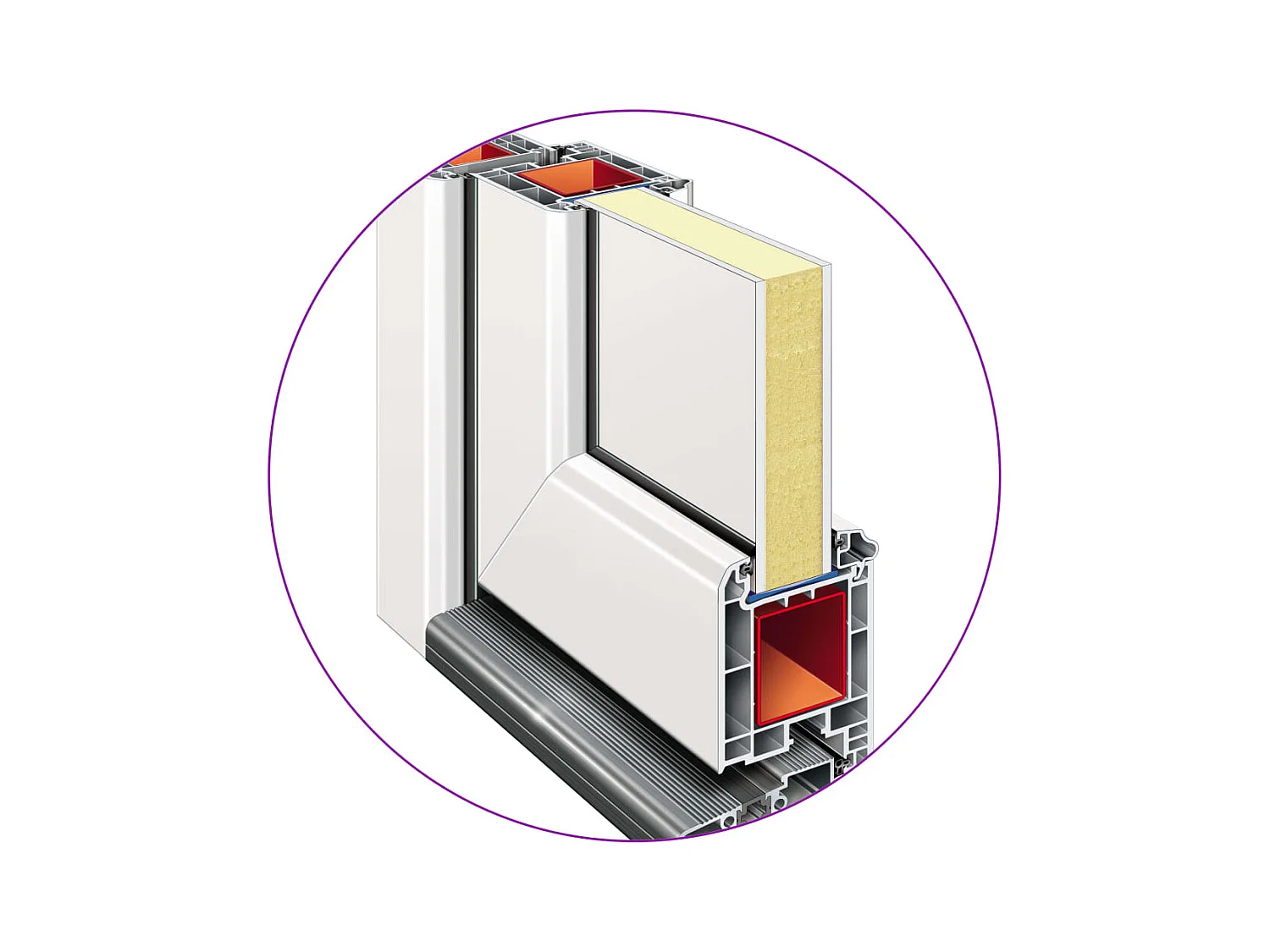 Porta d'ingresso PVC Bianco 108x208 cm