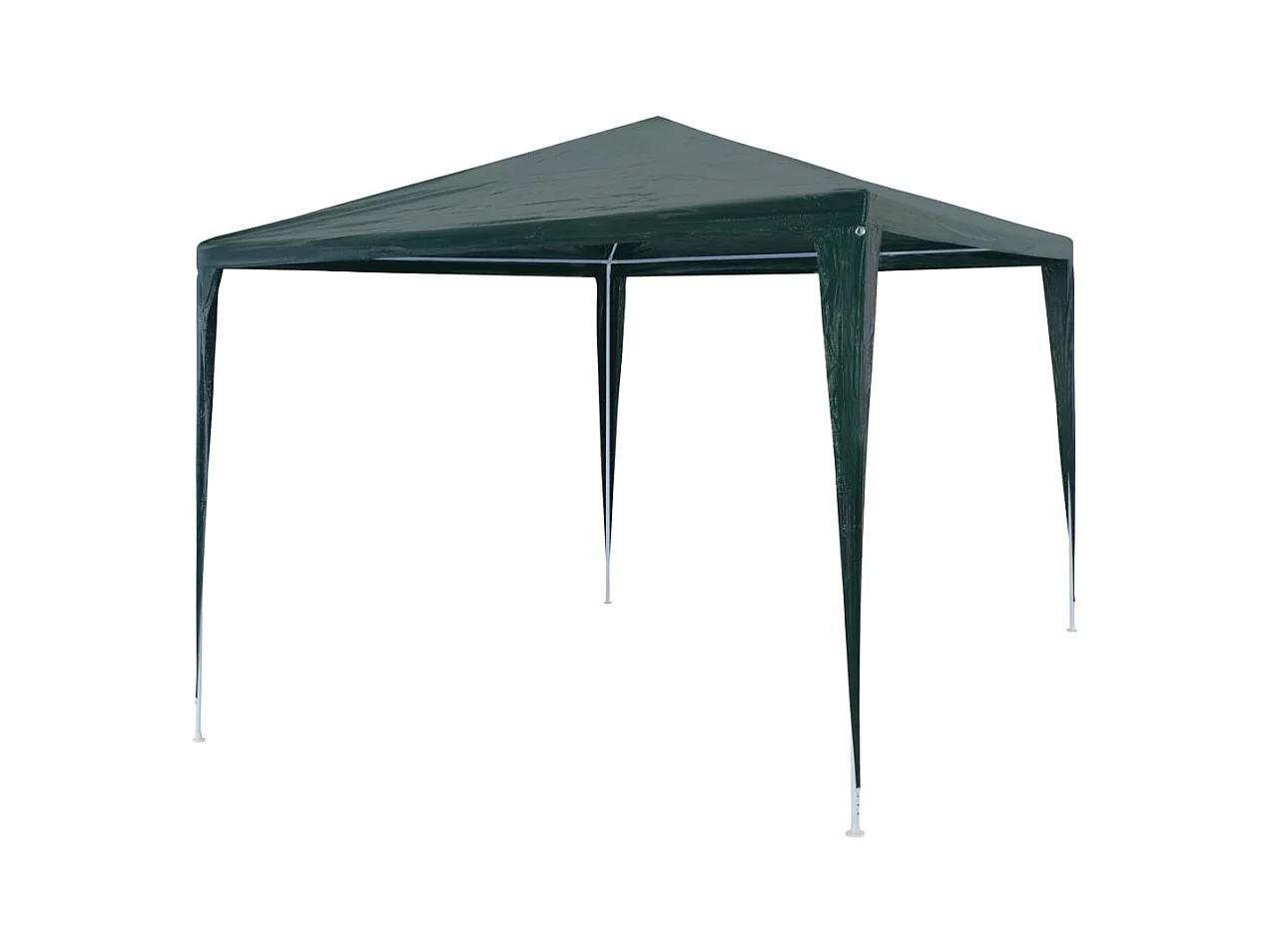 Tente de réception 3x3 m PE Vert
