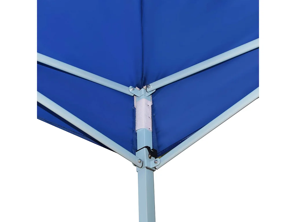 Gazebo Pieghevole Pop-Up 3x9 m Blu