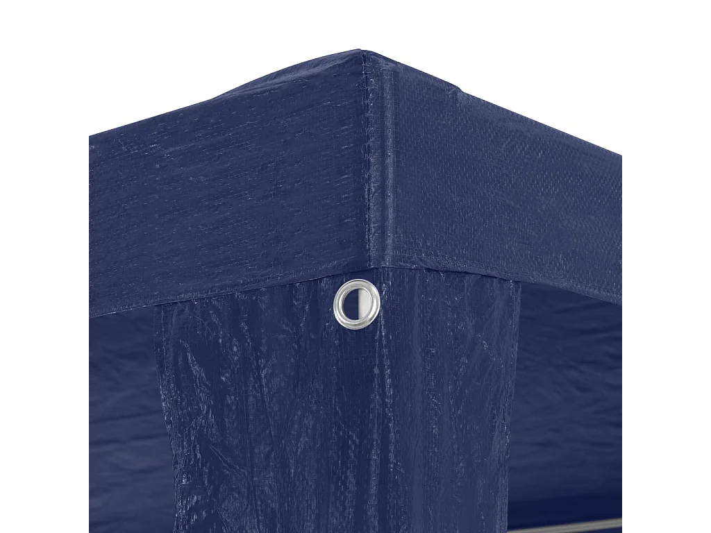 Tonnelle de jardin Tente de réception Chapiteau Bleu 3x3m