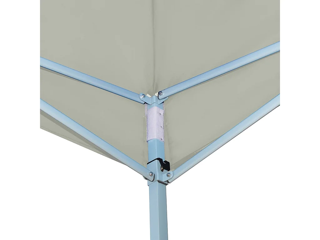 Belvédère pliable 5x5 m Crème