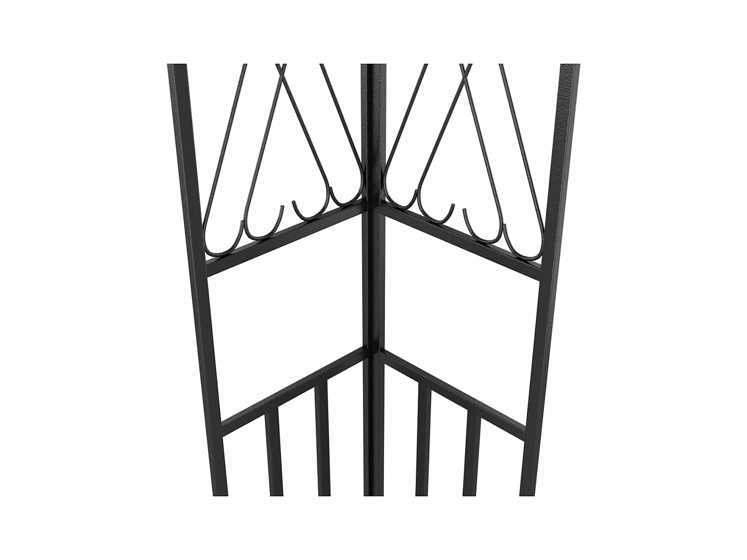 Cenador con tira de luces LED 3x3 m tela color crema