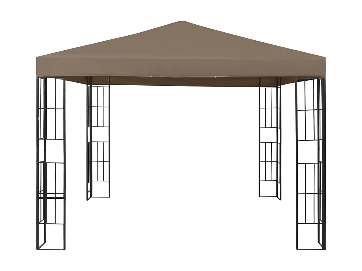 Gazebo 3x3 m Grigio Talpa