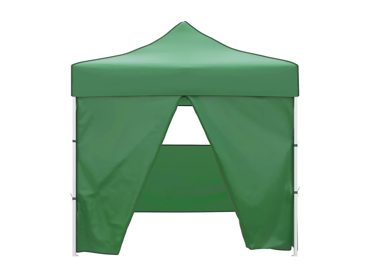 Tente pliable verte 3 x 3 m avec 4 parois